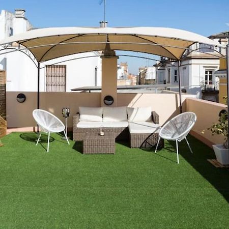 Esse Atico. Precioso Atico Con Terraza En Pleno Centro Lägenhet Sevilla Exteriör bild